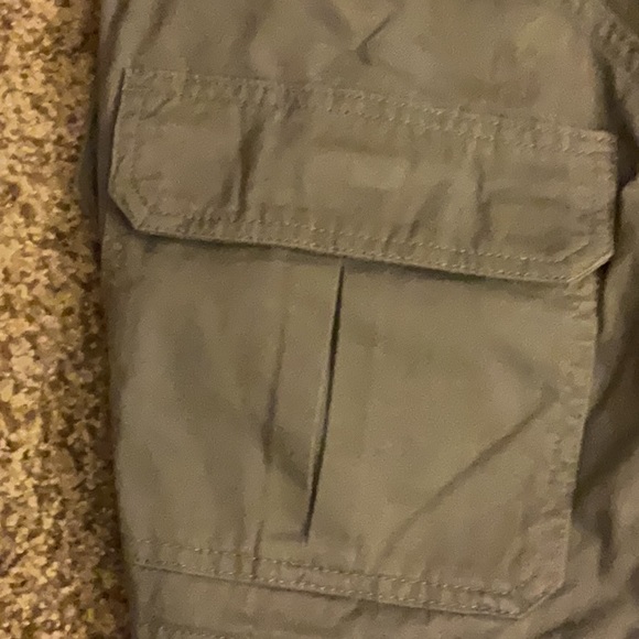 CROFT & BARROW Olive Side Elastic Cargo Short  Big Men’s 52W NWT $55 - Picture 3 of 3